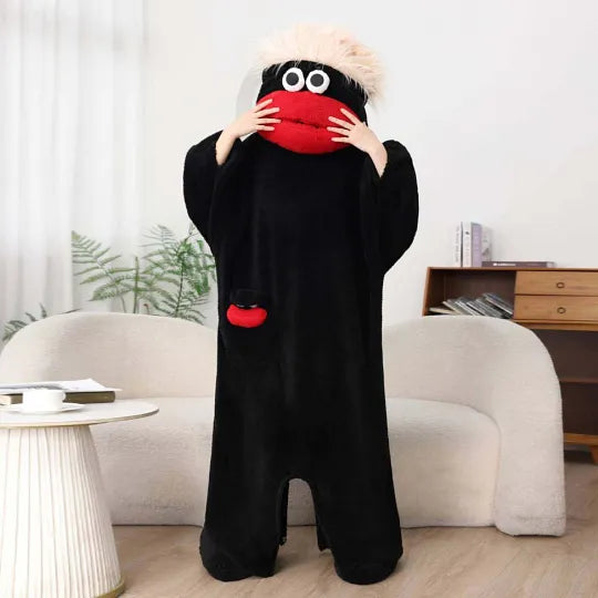 Funny Monster Pajama Robe | Viral Weird Cozy Gift for Adults