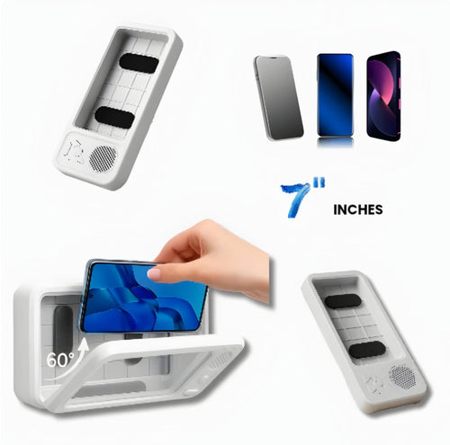 Waterproof Case with Built-In Bluetooth Speaker