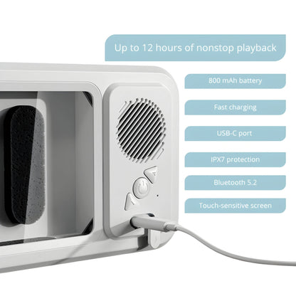 Waterproof Case with Built-In Bluetooth Speaker