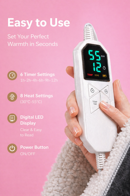 MireloCozy™- Wearable Heated Blanket