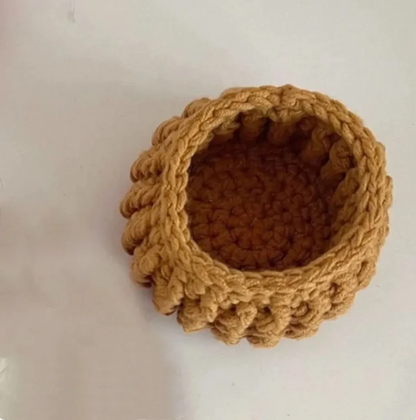 Handmade Crochet Flower Coaster