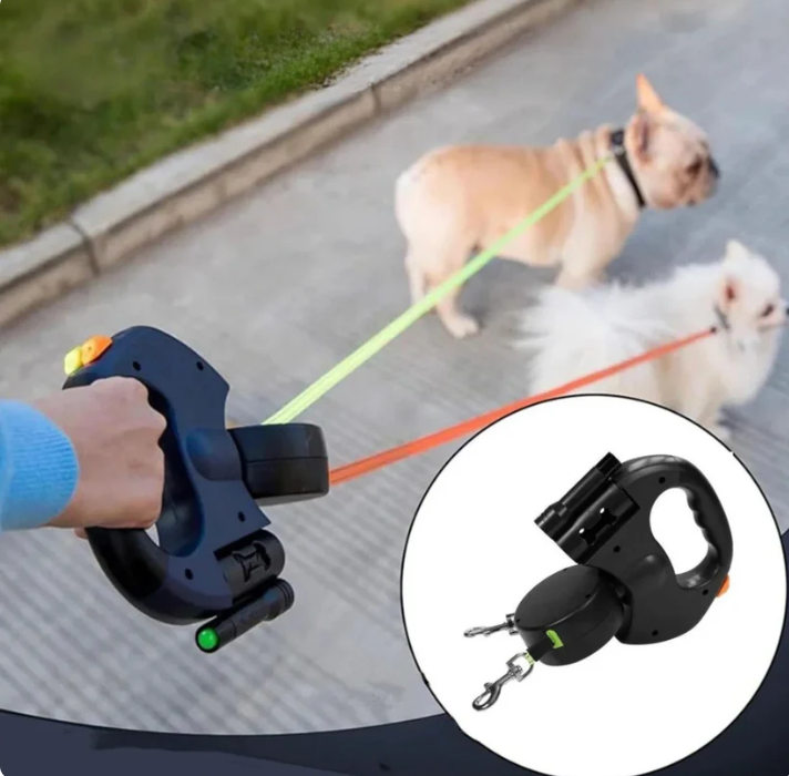 Double Pet Lead | Tangle Free Walking Tool
