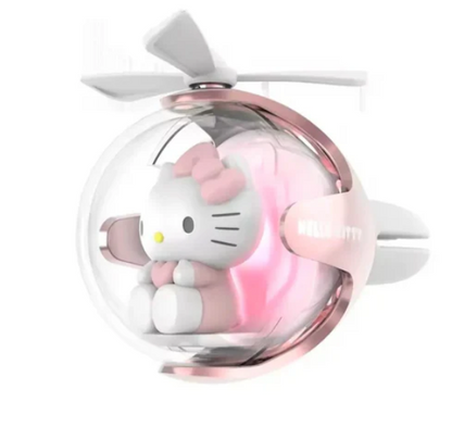 Hello Kitty & Friends Flying Ball Car Air Freshener with LED Light