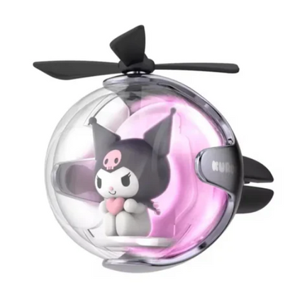 Hello Kitty & Friends Flying Ball Car Air Freshener with LED Light