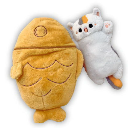 Hidden Kitty Fish Plush
