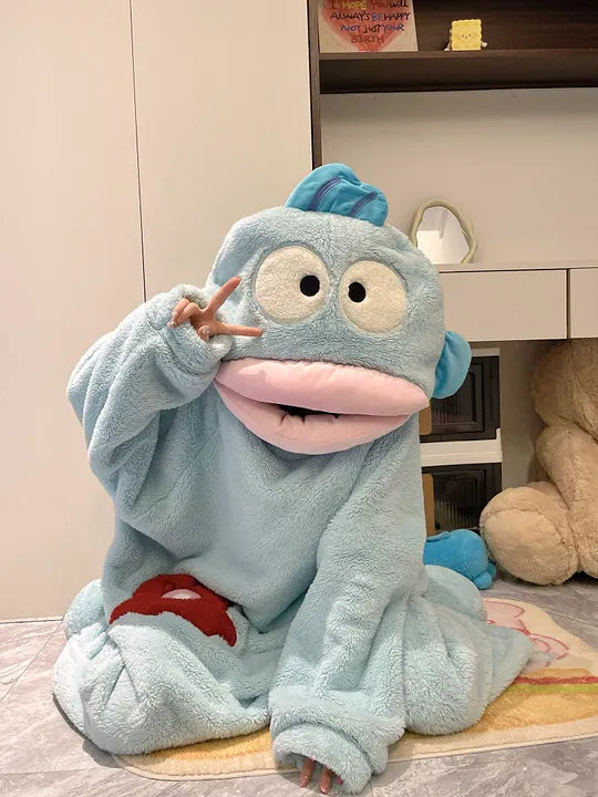 Funny Monster Pajama Robe | Viral Weird Cozy Gift for Adults