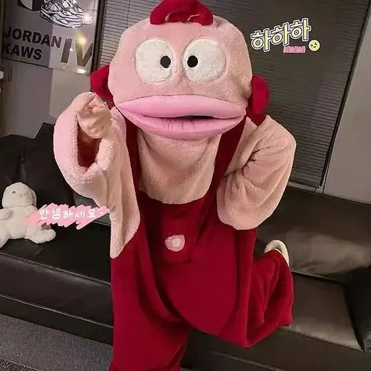 Funny Monster Pajama Robe | Viral Weird Cozy Gift for Adults