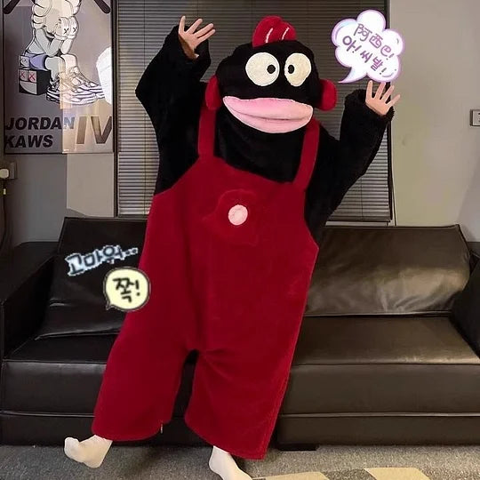 Funny Monster Pajama Robe | Viral Weird Cozy Gift for Adults