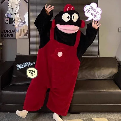 Funny Monster Pajama Robe | Viral Weird Cozy Gift for Adults